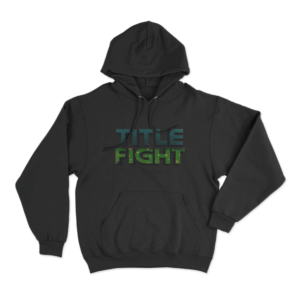 TITLE FIGHT パーカー Title Fight Floral Green Logo Unisex Hoodie | Title Fight Merch